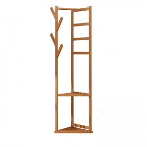 Soporte de colgilla de colgilla de bambú de bambú multifuncional